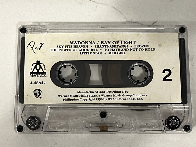 Madonna Ray of Light Cassette Tape Carousel 2