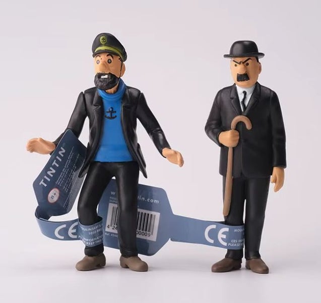 TINTIN FIGURINES SET OF 6 Carousel 2