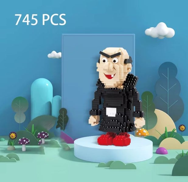 Smurfs Mini Blocks Small Building Bricks Collection - Gargamel Carousel 1