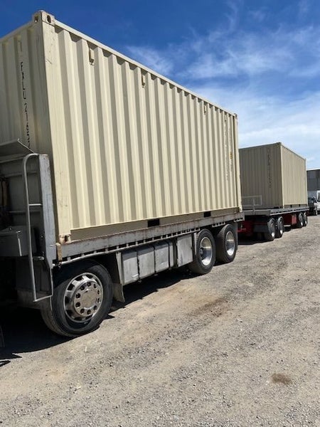 20FT SHIPPING CONTAINERS $5100 INC GST NEW 1 TRIP63003996902273113