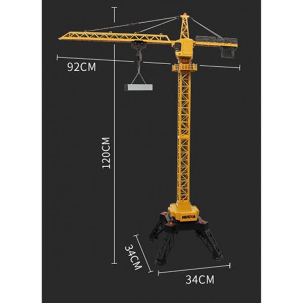 HuiNa Tower Crane 12-Channel 2.4G RTR Complete **NEW IN BOX** Carousel 3