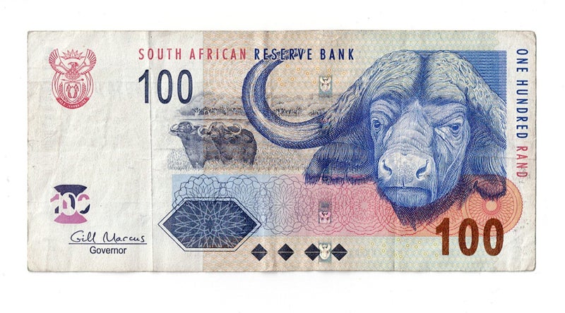 SOUTH AFRICA 2005 100 Rand banknote VF Carousel 1