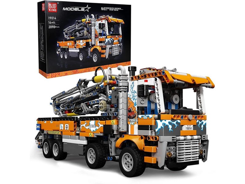 Mould King Concrete Pump Truck Building Set for Kids Ages 8+ Carousel 1