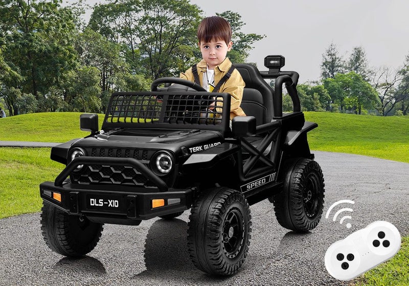 Kids Ride On Car Toy Truck Jeep Vehicle 12V Carousel 1