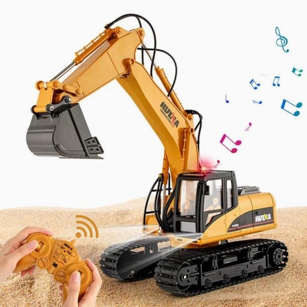 HuiNa 1/14 Excavator R/C 15-Channel RTR Complete **NEW IN BOX** Carousel 1