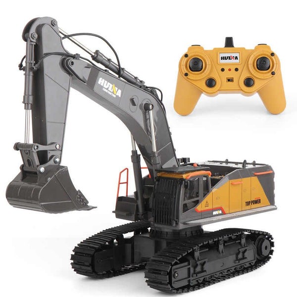 HuiNa 1/14 R/C Excavator 22 Channel 2.4G RTR **NEW IN BOX** Carousel 1