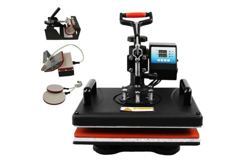 Heat Press Machine 5 in 1 Sublimation Printing 38×30cm Carousel 2
