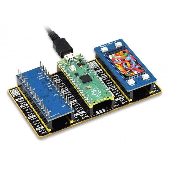 Raspberry Pi Pico Evaluation Kit Type B The Pico + Colour LCD + IMU Sensor + Carousel 2