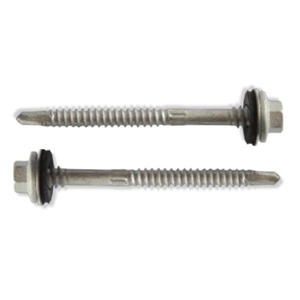 SELF DRILLING SCREWS WITH WASHER 11 x 65MM GALAVANISED Carousel 1