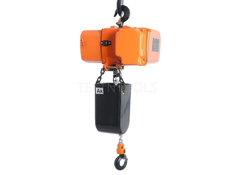 Hitachi Electric Chain Hoist 6m 2 Ton 3 Phase Dual Speed 6.8/1.7/m/min HEH235 Carousel 1