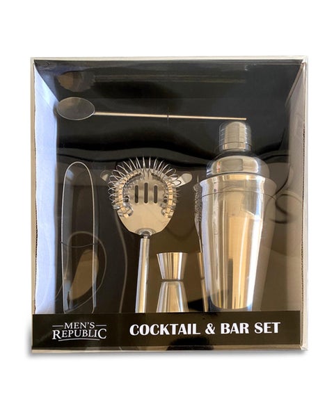 Men's Republic Cocktail and Bar Gift Set, 5pcs Carousel 1