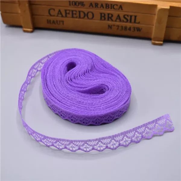 10 Yards Lace Ribbon Tape Width 14MM Trim Fabric DIY Embroidered For Sewing Carousel 1