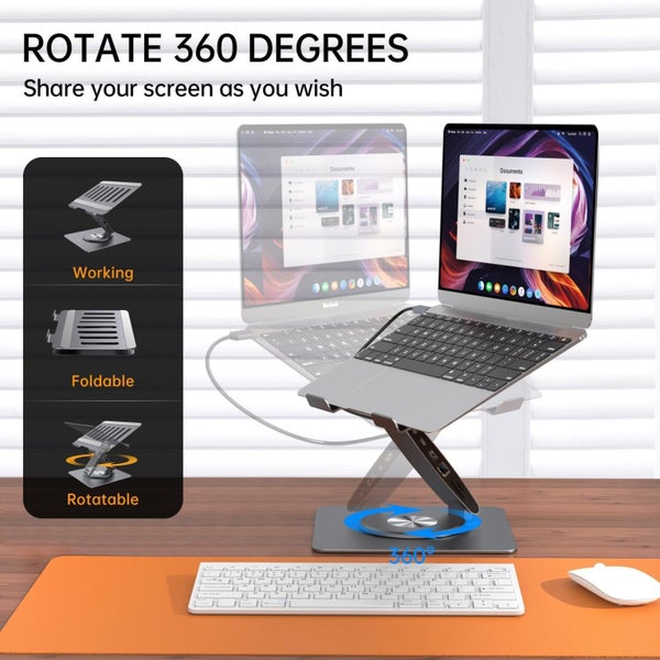 Laptop Docking Station Compatible with MacBook Pro/ Dell Notebook Carousel 2
