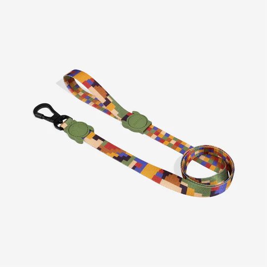 ZEE.DOG LEASH - PIXEL! NEW! LARGE! Carousel 2