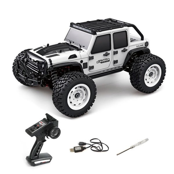 1:16 Remote Control Car 2.4GHz High Speed 38KM/H Electric Car 4WD Off Road-White Carousel 1