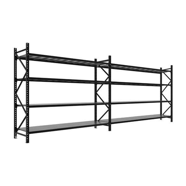 Double Bay Commercial Shelving 4965 L x 2000 H x 600 D Carousel 1
