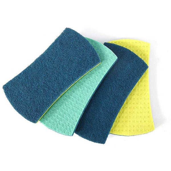 Full Circle Stretch Counter Scrubbers Set 4pce Carousel 1