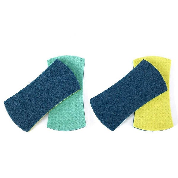 Full Circle Stretch Counter Scrubbers Set 4pce Carousel 2