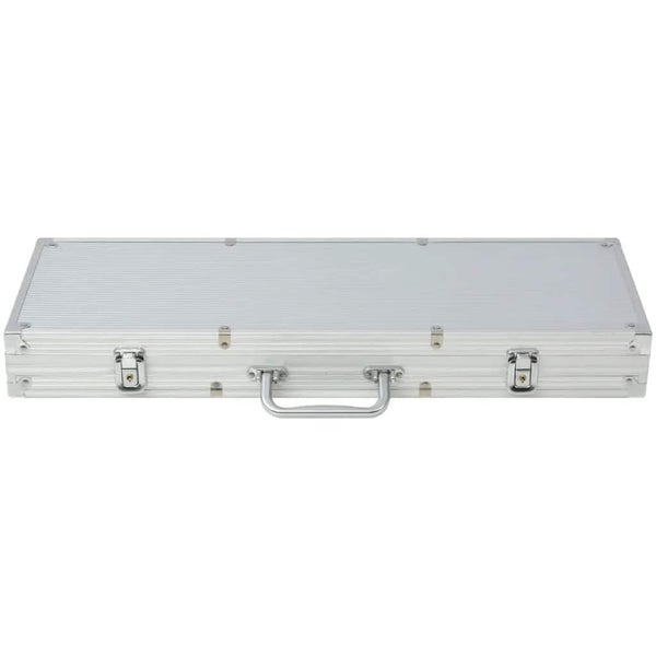vidaXL Poker Set with 500 Chips Aluminium Carousel 5