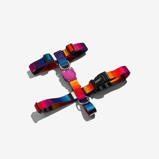 ZEE.DOG H HARNESS - PRISMA! LARGE! Carousel 1
