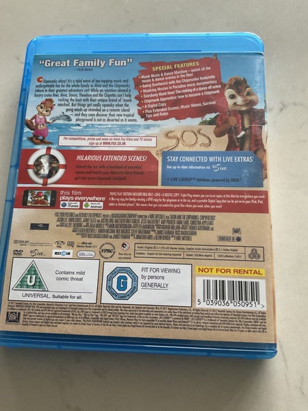 Alvin and the Chipmunks 3: Chipwrecked (Blu-ray/DVD/Digital Copy) Carousel 2