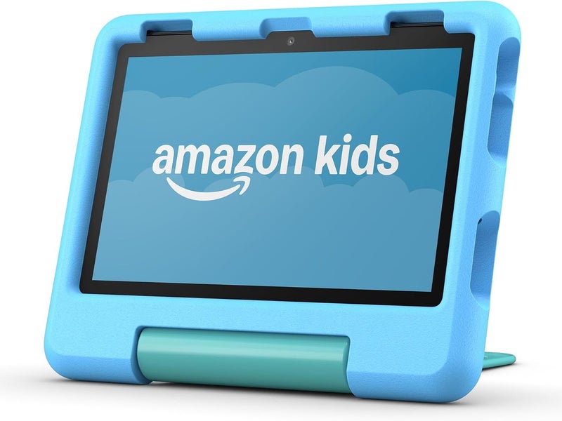 Amazon Fire 7 Kids 2024 - Blue 16 gig Age 3+ Carousel 1