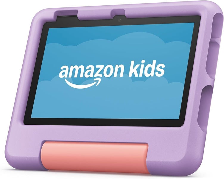 Amazon Fire 7 Kids 2024 - Purple 16 gig Age 3+ Carousel 1