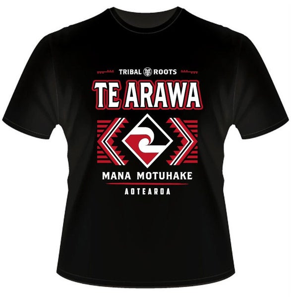 TRIBAL ROOTS - NGATI MANIAPOTO TEE - Sml-5XL Carousel 12