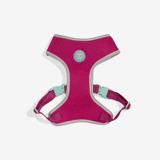 ZEE.DOG ADJUSTABLE AIR MESH HARNESS - REFLECTIVE NOX! SIDUS! LARGE! Carousel 1