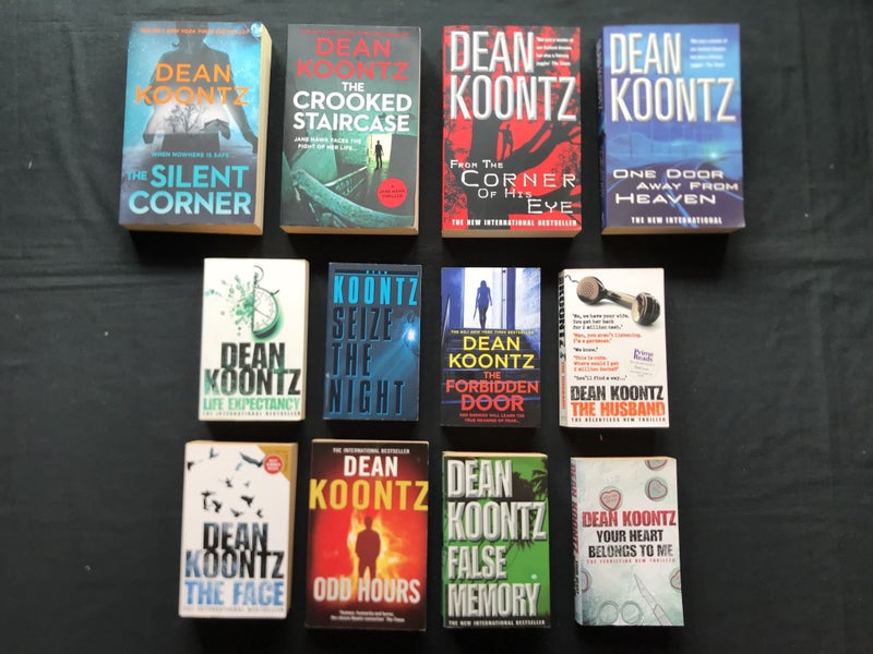 TWELVE DEAN KOONTZ BOOKS TOGETHER - INTERNATIONAL BESTSELLER Carousel 1