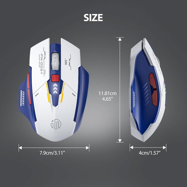 INPHIC F9 2.4G Wireless Silent Gaming Office Mouse Carousel 2