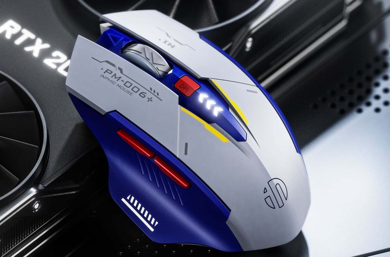 INPHIC F9 2.4G Wireless Silent Gaming Office Mouse Carousel 16