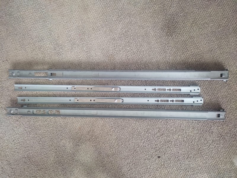 HPE Proliant 1U Rail Kit for DL360 G7 (356016-001, 364996-001) Carousel 1