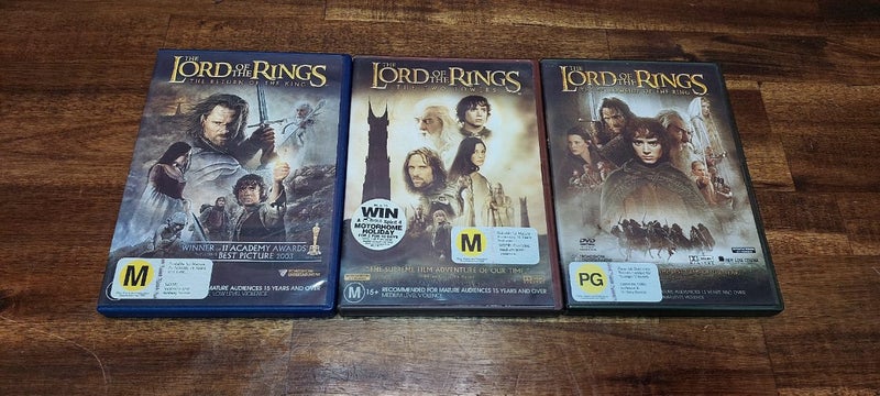 LORD OF THE RINGS DVD COLLECTION Carousel 1