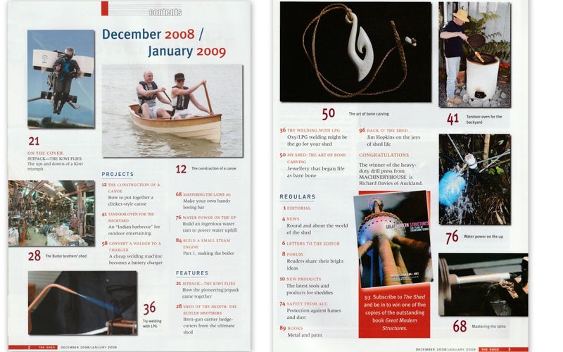 The Shed Magazine Dec 2008/Jan 2009 Carousel 2