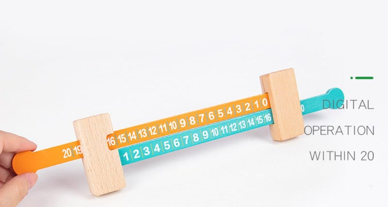 Kids Math Slide Ruler- Within 20 Carousel 2
