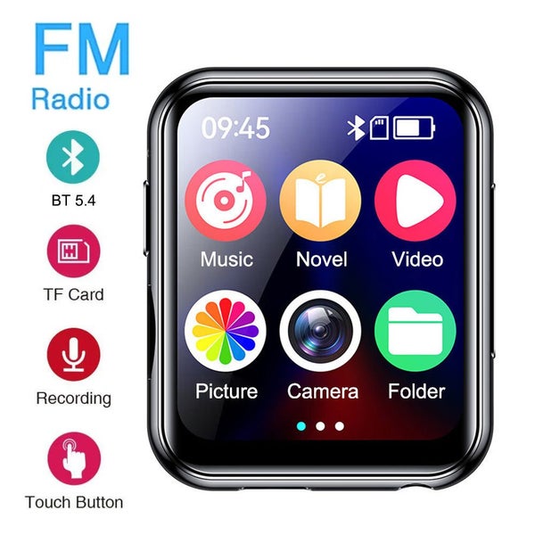 MP3 Music with Bluetooth 5.4 HiFi MP4 Walkman Full Touch Screen Built-in Spea... Carousel 2