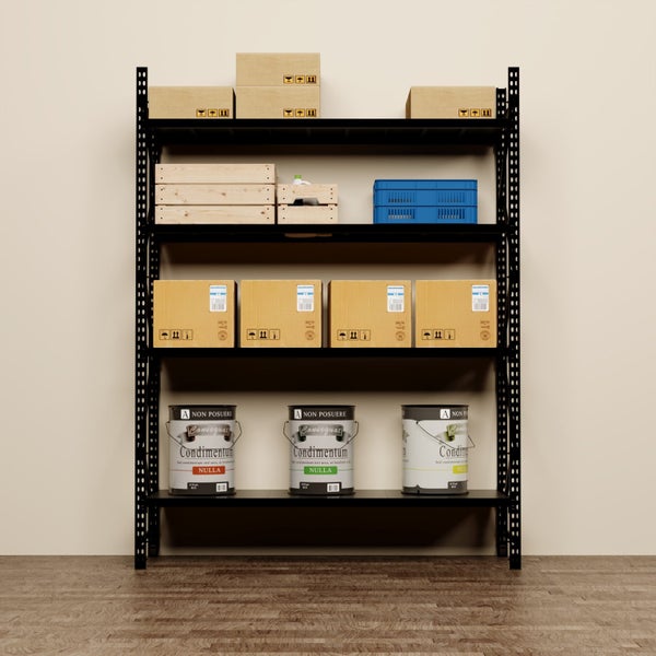 2.5M Tall Single Bay Commercial Shelving 1910L X 2500H X 600D Carousel 2