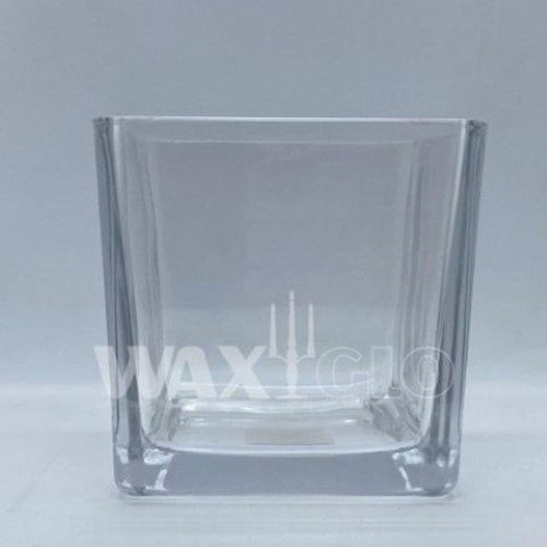 Waxglo- 80mmx80mm SQUARE GLASS CANDLE HOLDER Carousel 1