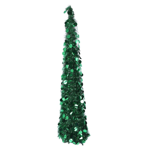 xmas tree holiday party decoration 4.9ft PET Pop Up Xmas Tree Artificial Xmas Carousel 1