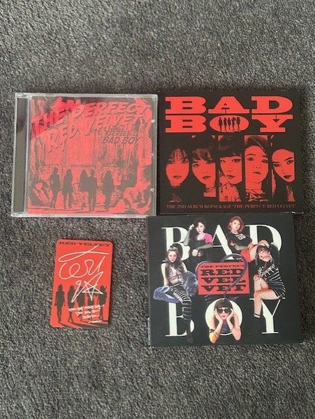 2 x Korean pop CD's - Bad Boy And TRBL Carousel 1