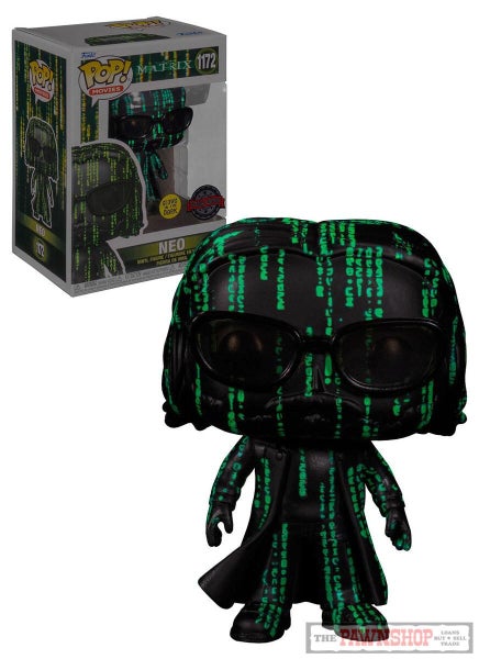 Funko Pop! The Matrix Neo Special Edition Glow in the Dark 1172 Carousel 1