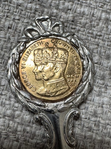 Collectible Spoon George VI and Elizabeth Commemorative Carousel 2