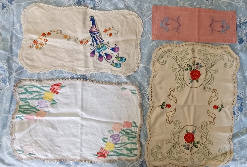 Vintage Needlework Carousel 1