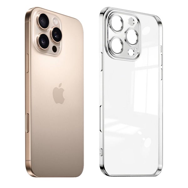 For Apple iPhone 16 PRO MAX Clear Bumper Back Phone Case Cover Soft Slim Tran... Carousel 1