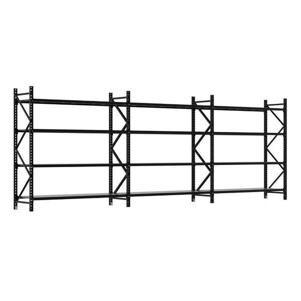 Triple Bay Commercial Shelving 5620 L x 2000 H x 600 D Carousel 1