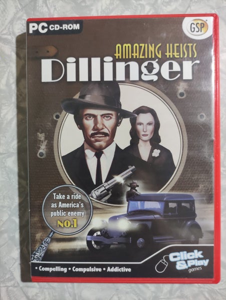 Amazing Heists - Dillinger - PC Cd-Rom Carousel 1