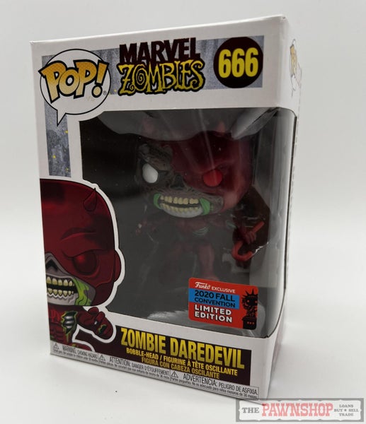 Funko Pop! Marvel Zombies Daredevil Fall Convention 2020 666 Carousel 2