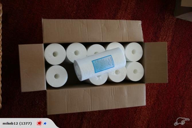 10x10"WATER FILTER JUMBO SEDIMENT 20 + 1 Micron CARTRIDGES64337967979137110