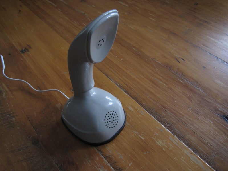 Working Grey Dial Telephone Ericsson Ericofon 1960's Carousel 1